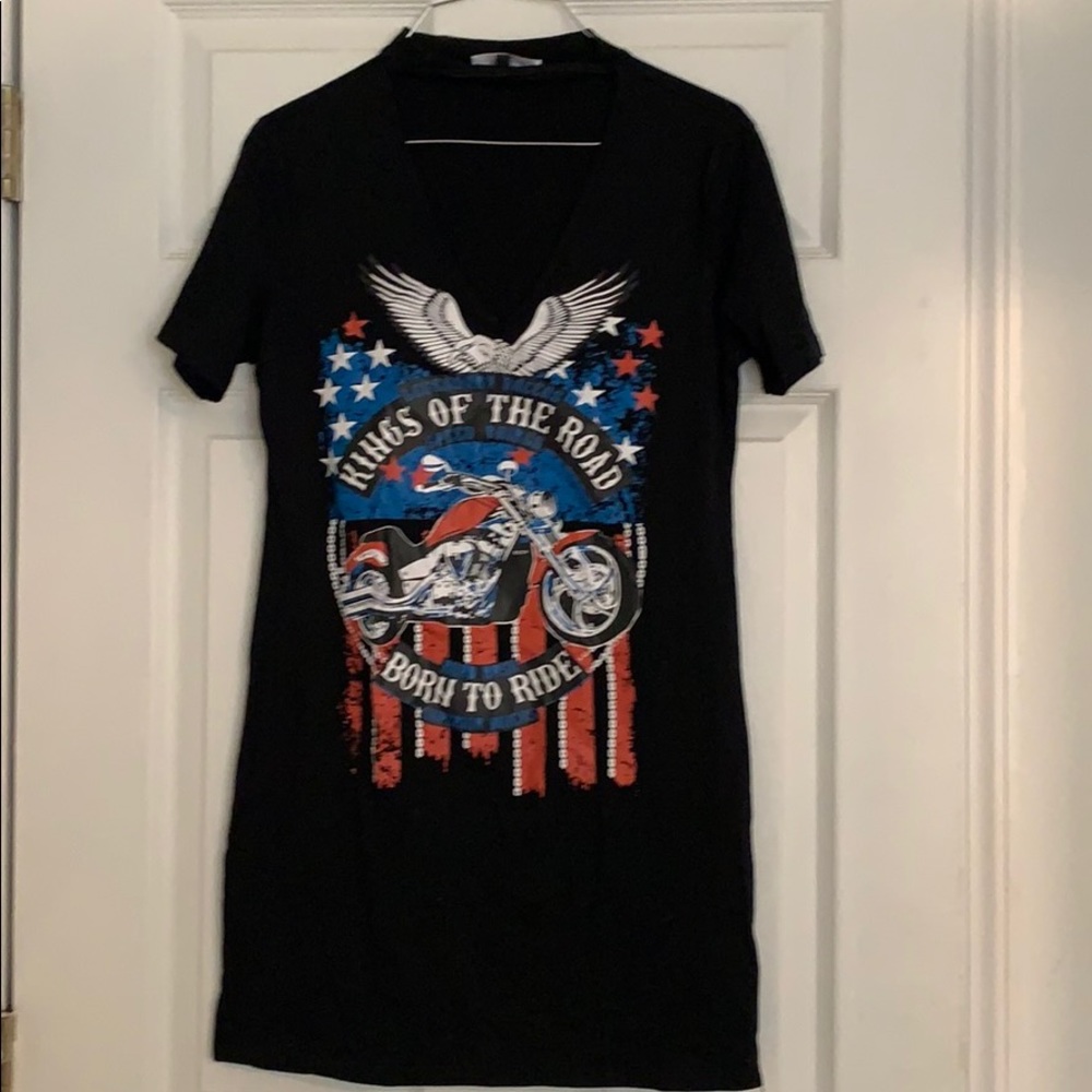 Black dress with collar Brand new never worn